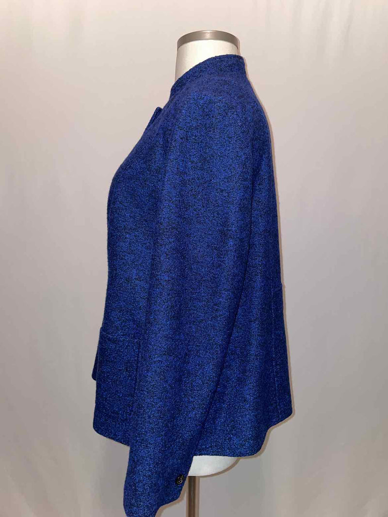 Talbolts Size 20W Royal Blue Jacket - Style Plus Consignment Boutique