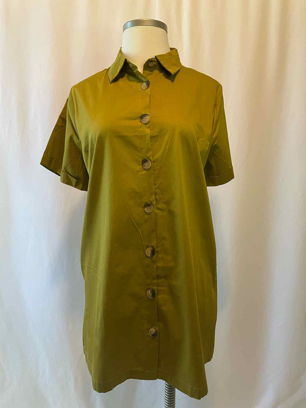 Style Plus Boutique Size 3X Olive Casual Top - Style Plus Consignment Boutique