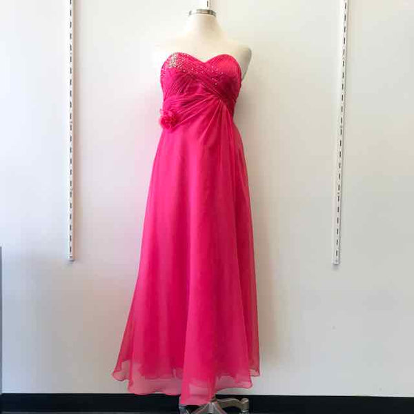 Cinderella Size 14/16 Fuschia Evening Long Dress - Style Plus Consignment Boutique