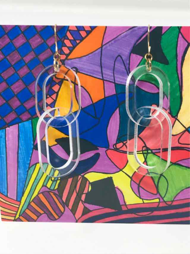 Fashion Clear Earrings