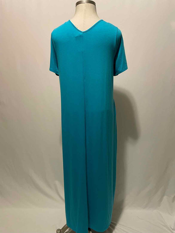 Style Plus Boutique Size 3X Turquoise Dress - Style Plus Consignment Boutique