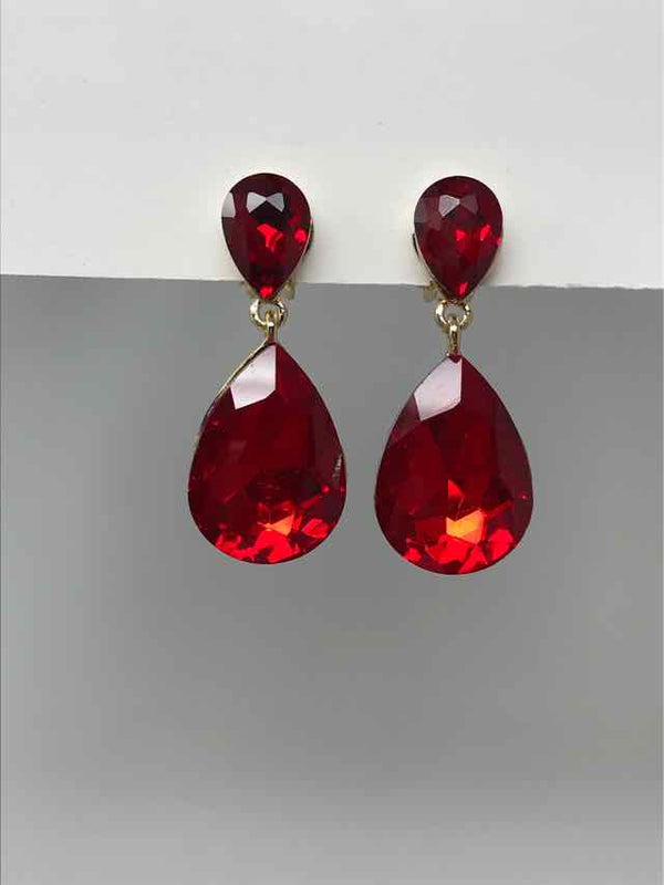 Fashion Red Earrings