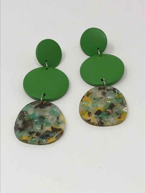 Fashion Green Earrings