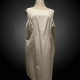 Danillo Size 22W Off White Dress