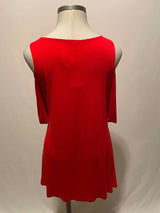 Size 1X chelsea & theodore Red Casual Top
