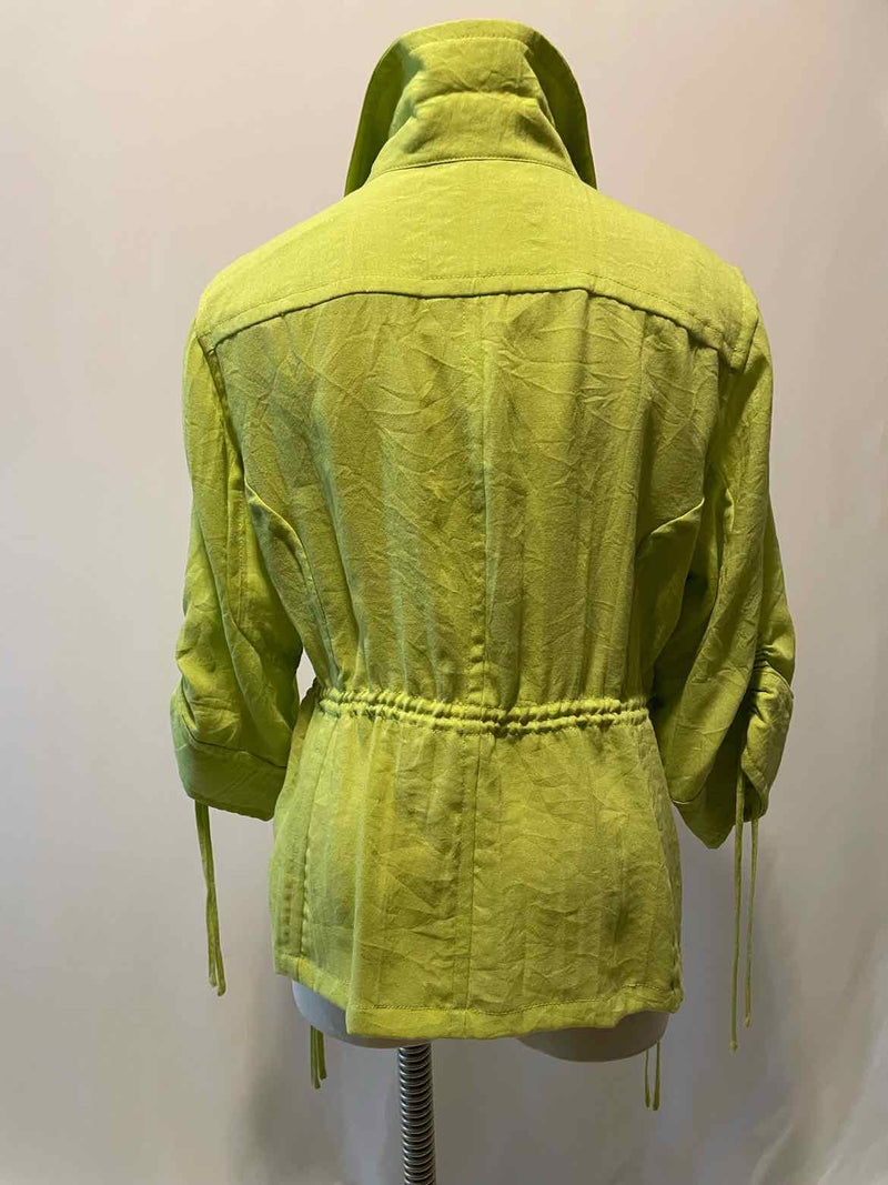 Peck & Peck Size 1X Lime Green Casual Jacket - Style Plus Consignment Boutique