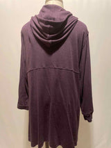 Diane Gillman Size 2X Purple Hoodie
