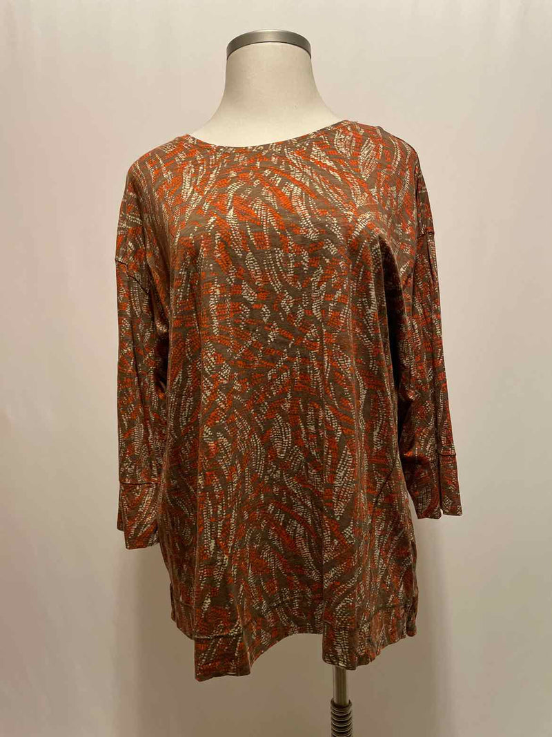 Size 2X Westbound Multi-Color Casual Top