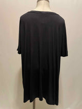 Zenana Size 2X Black Casual Top