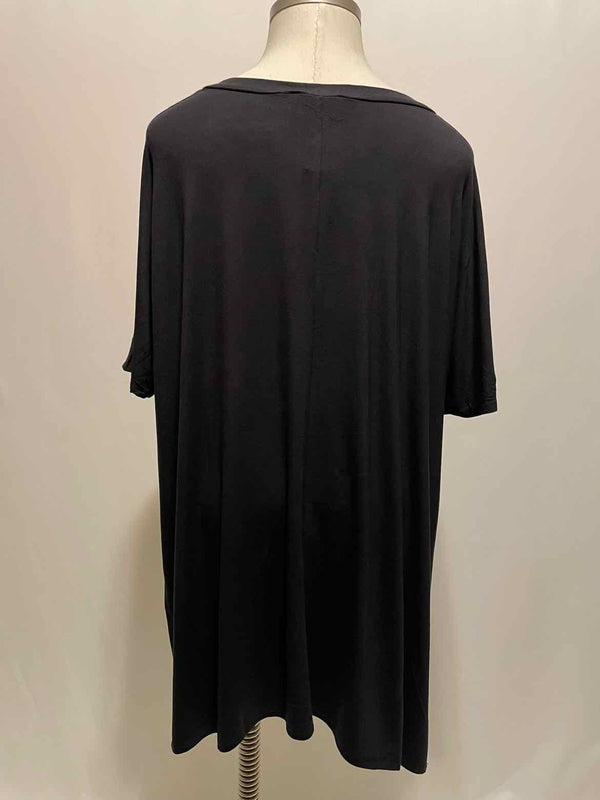 Zenana Size 2X Black Casual Top