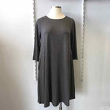 Style Plus Boutique Size 1X Charcoal Dress - Style Plus Consignment Boutique