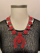 Tibi Red Jewelry Set