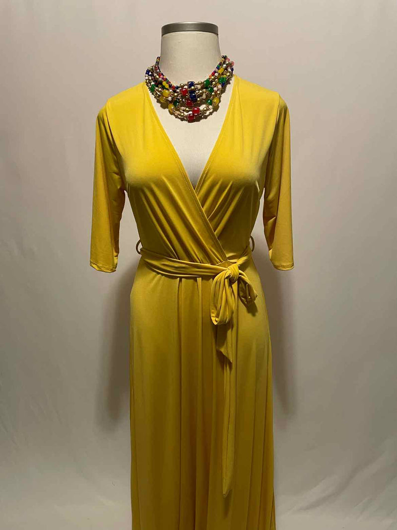 Style Plus Boutique Size 1X Yellow Dress - Style Plus Consignment Boutique