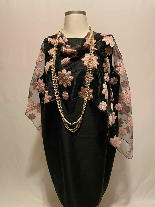 Talbots Size 22/24 Black Evening Short Dress