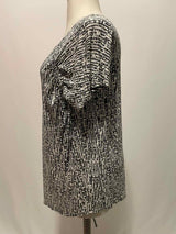 Size 1X a.n.a. Gray Casual Top