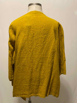 br yn WALKER Size 3X Mustard Casual Jacket