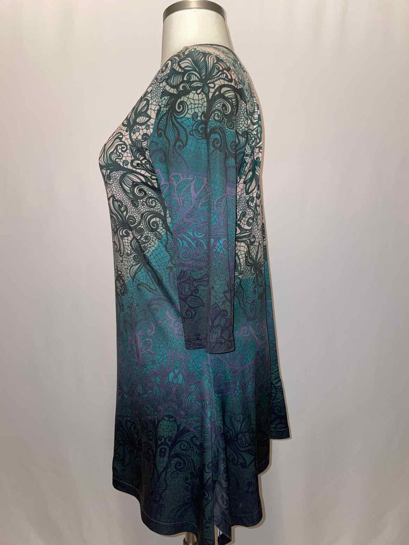 Azaleia Size 1X Multi-Color Casual Top - Style Plus Consignment Boutique