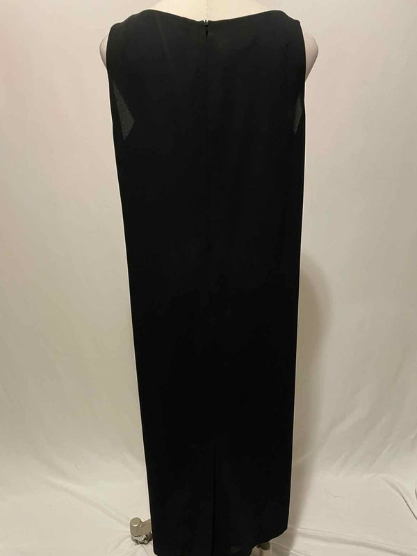 cynthia howie Size 20W Black Evening Long Dress