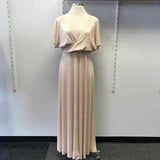 Style Plus Boutique Size 1X Gold Evening Long Dress - Style Plus Consignment Boutique