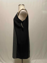 Shelby & Palmer Size 18 Black Print Dress