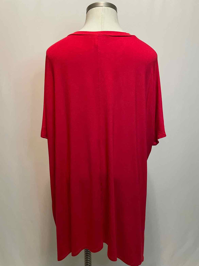 Size 1X Zenana Red Casual Top - Style Plus Consignment Boutique