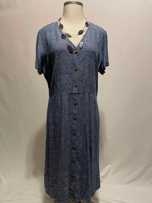 OLd Navy Size XXL Navy Print Dress