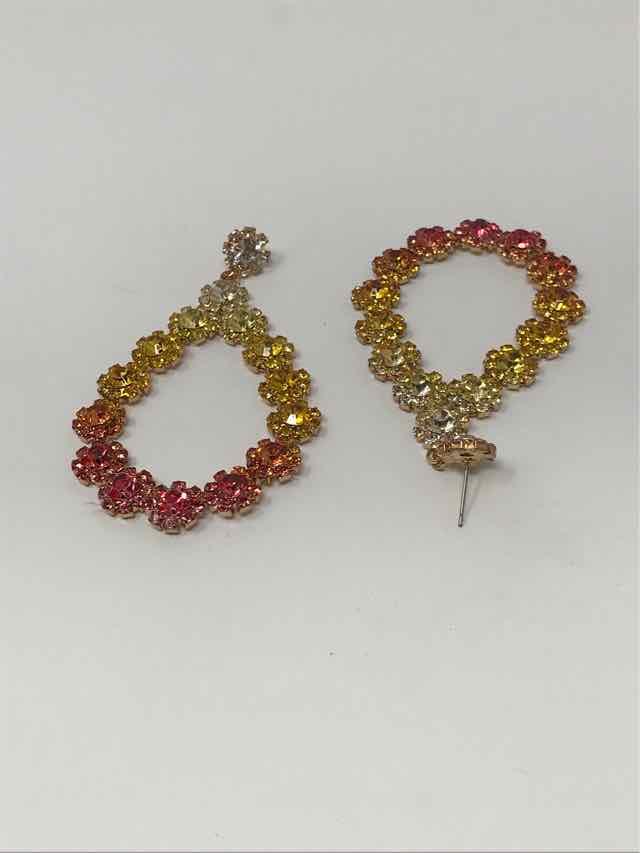 Fashion Multi-Color Earrings - Style Plus Consignment Boutique