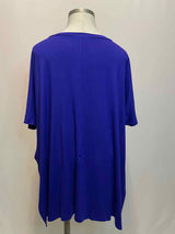 Zenana Size 1X Purple Casual Top