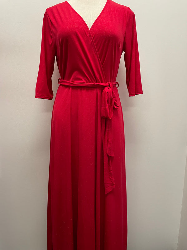 Style Plus Boutique Size 2X Red Evening Long Dress - Style Plus Consignment Boutique