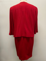 Oscar Size 16W Red 2PC Dress - Style Plus Consignment Boutique